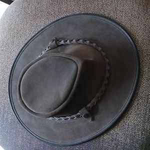 BC Leather Hat XL